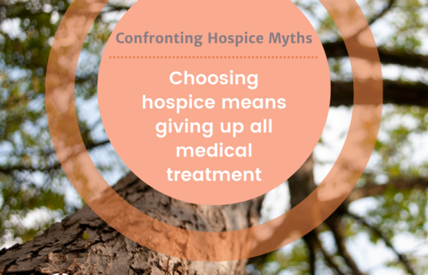 Not a cure, but compassion: Treatment continues in hospice