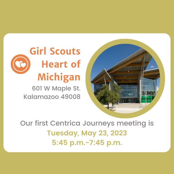 Centrica Journeys Grief program for children, moves to the Girl Scouts Heart of Michigan Program and Training Center
