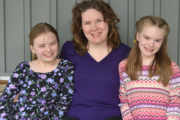 Centrica Journey's Grief Support - Rebecca and her daughters